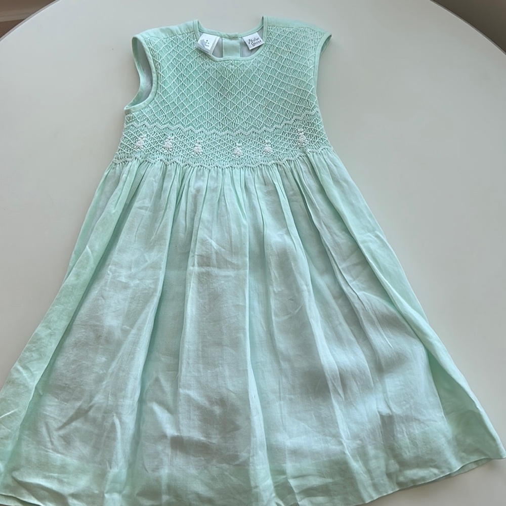 Mother Goose Hand Smocked Dress